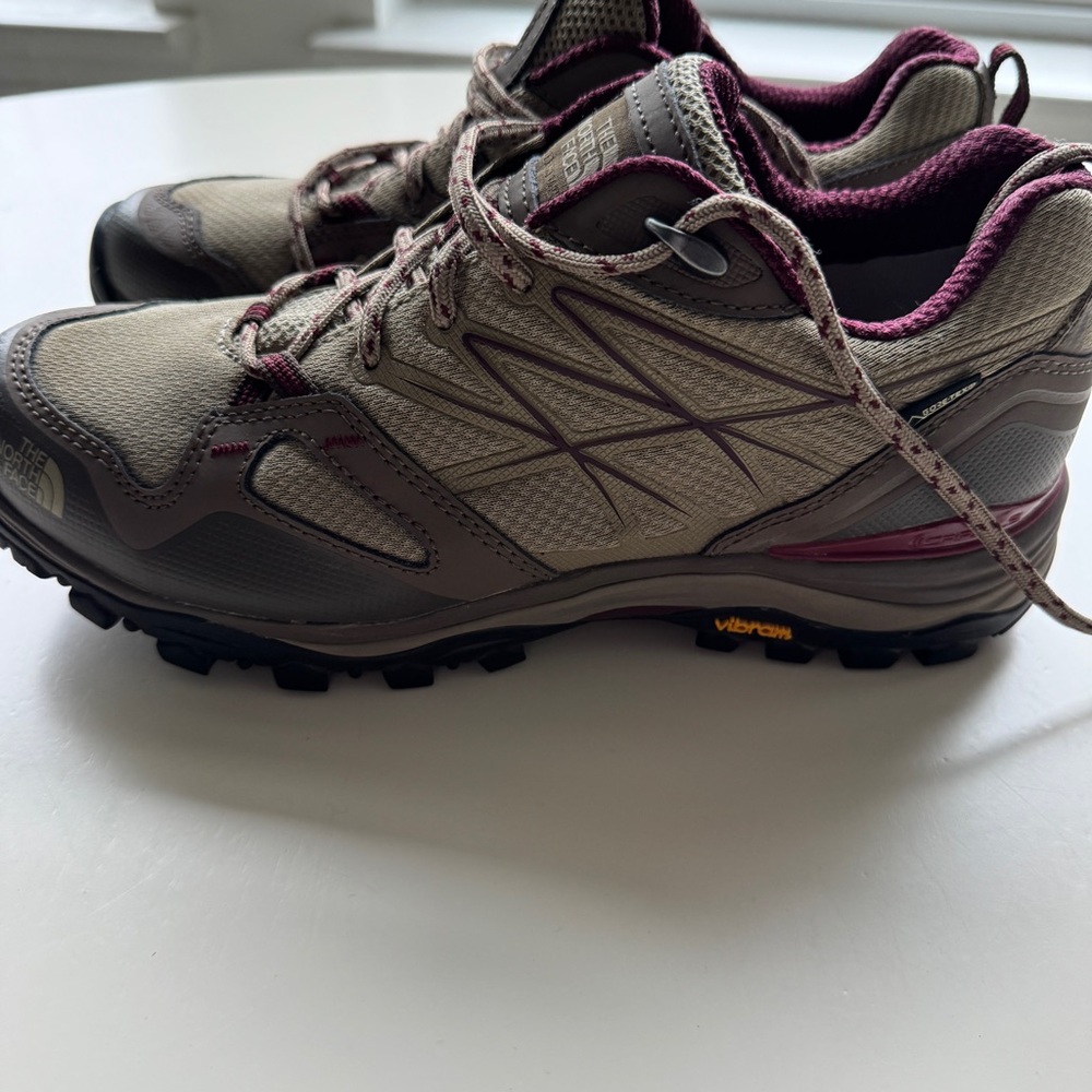 The North Face Women's Athletic Shoes - Light Brown and Purple